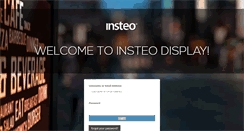 Desktop Screenshot of display.insteo.com