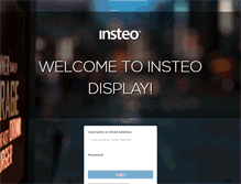 Tablet Screenshot of display.insteo.com